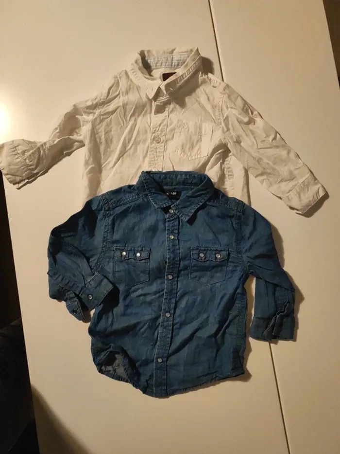 Lot Chemise 1 an 12 mois
