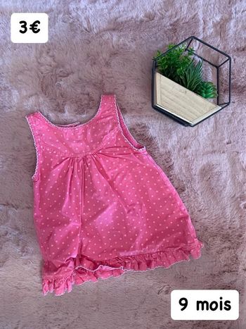 Robe 🎀 9 mois