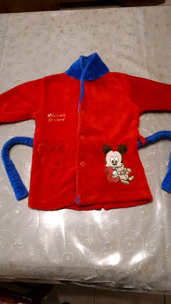 Peignoir bébé Mickey