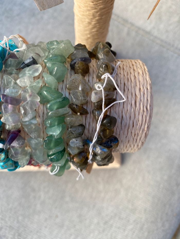 Bracelets en pierre x1 Labradorite - photo numéro 2