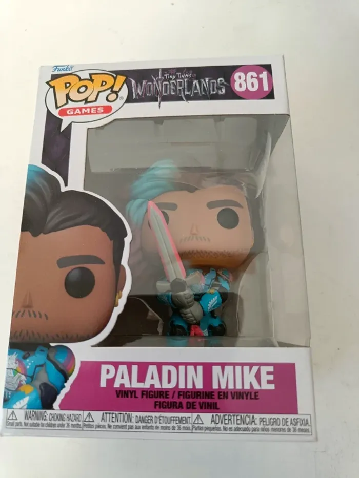 Funko pop paladin mike wonderlands 861