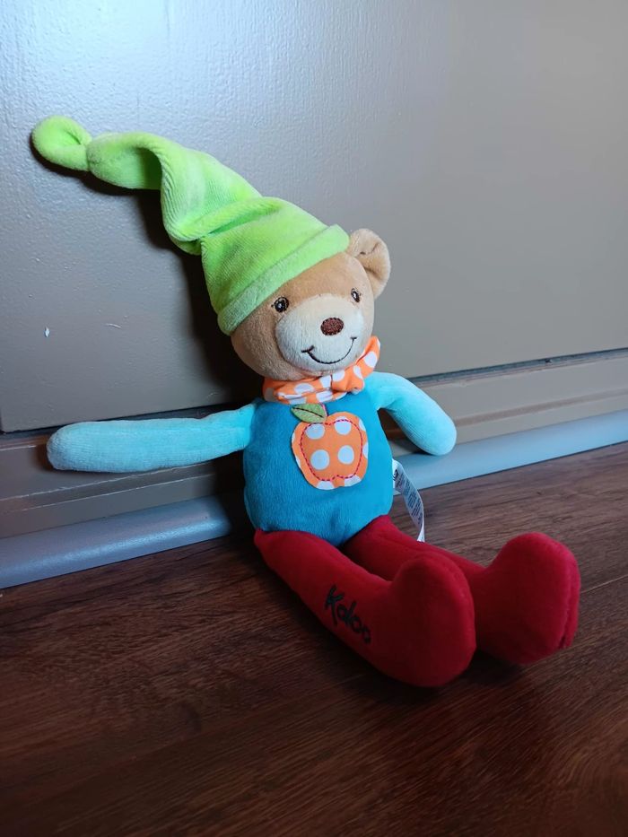 Peluche doudou Kaloo- super état- multicolor