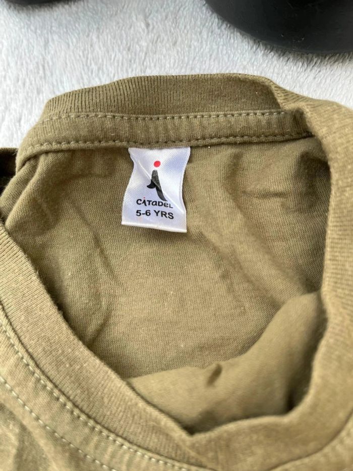 T shirt corsica vert taille 5/6 ans - photo numéro 3