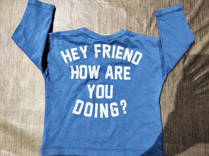 Pull Mickey Zara 6-9 mois 74 cm - photo numéro 4