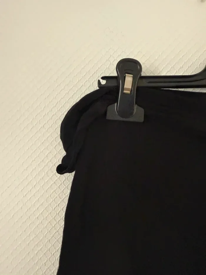 Jupe portefeuille noir en très bon état taille 40 pimkie - photo numéro 4