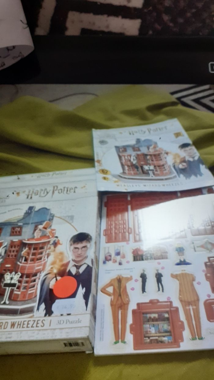 Puzzle  Hardy potter  3 d