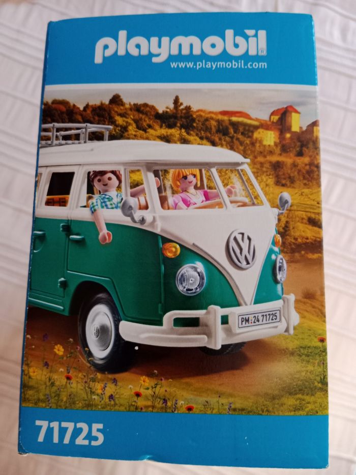 Playmobil 71725 Combi vert Volkswagen T1 camping car - photo numéro 6