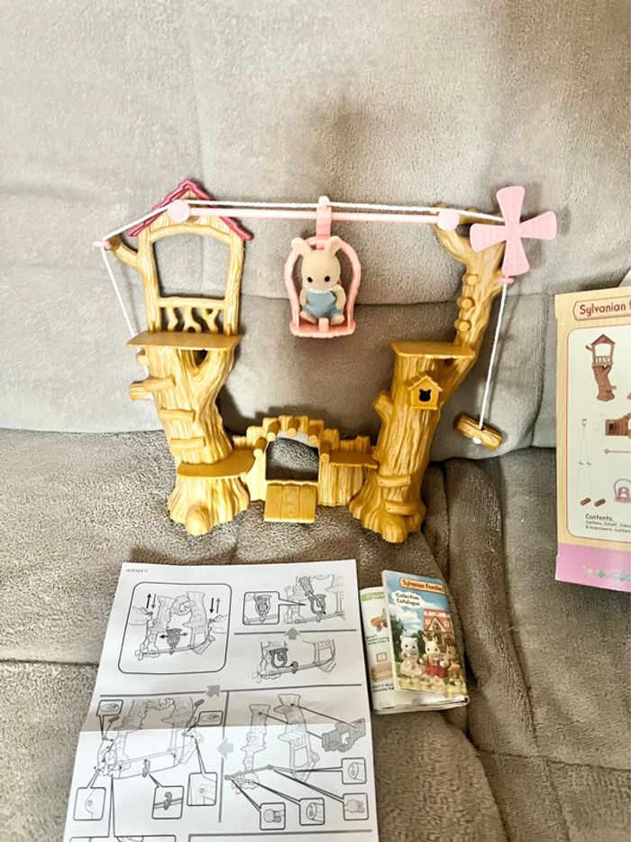 Sylvanian families tyrolienne baby ropeway park - photo numéro 2