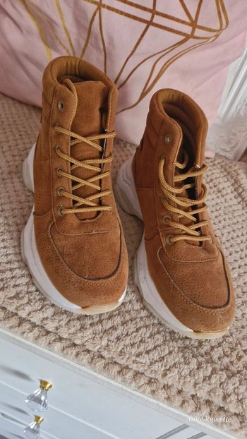 Chaussure haute marron T38