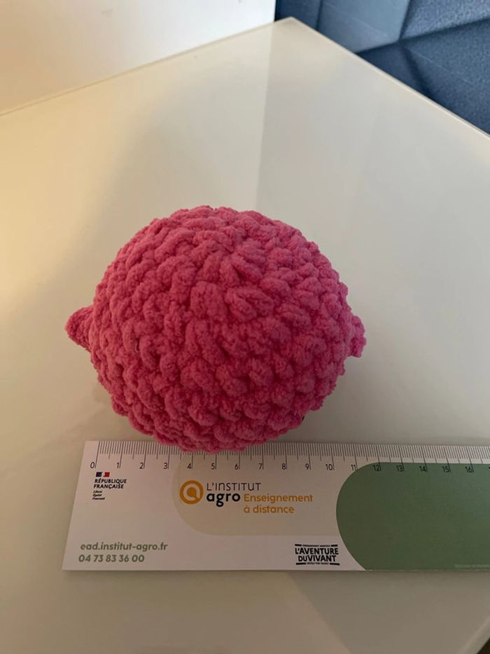 Baleine rose amigurumi - photo numéro 7