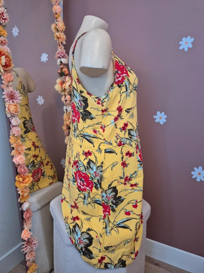 Robe jaune Vero Moda L - photo numéro 4
