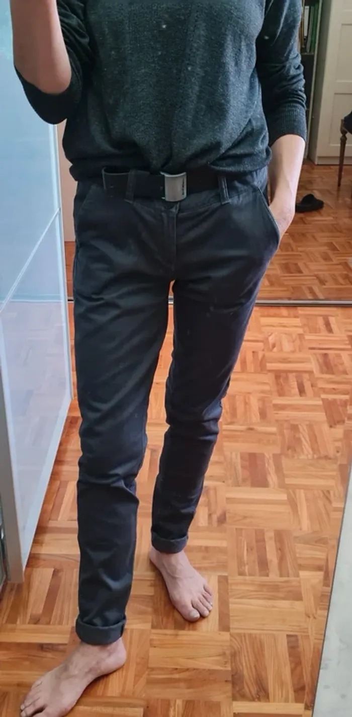 Pantalon femme chino One You 26/36 T36/38 - photo numéro 2