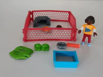 Fille avec tortue playmobil