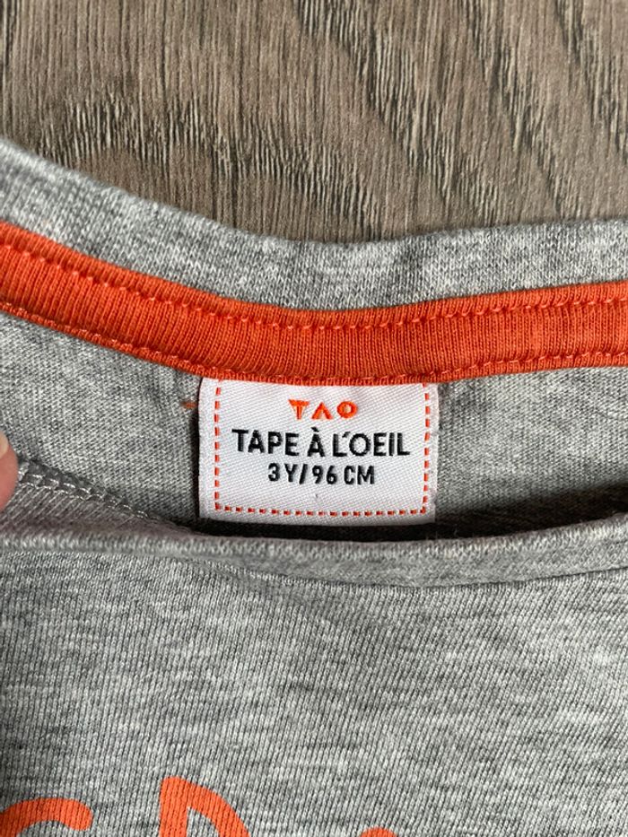 T shirt manche courte Tape à l’œil - photo numéro 2