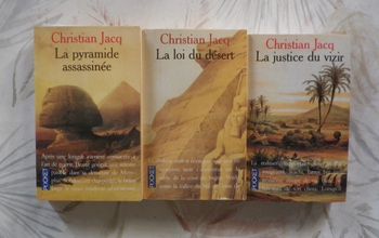 Le juge d'Egypte T1 à 3 de Christian Jacq Ed. Pocket
