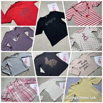 Lot de t-shirts à manches longues