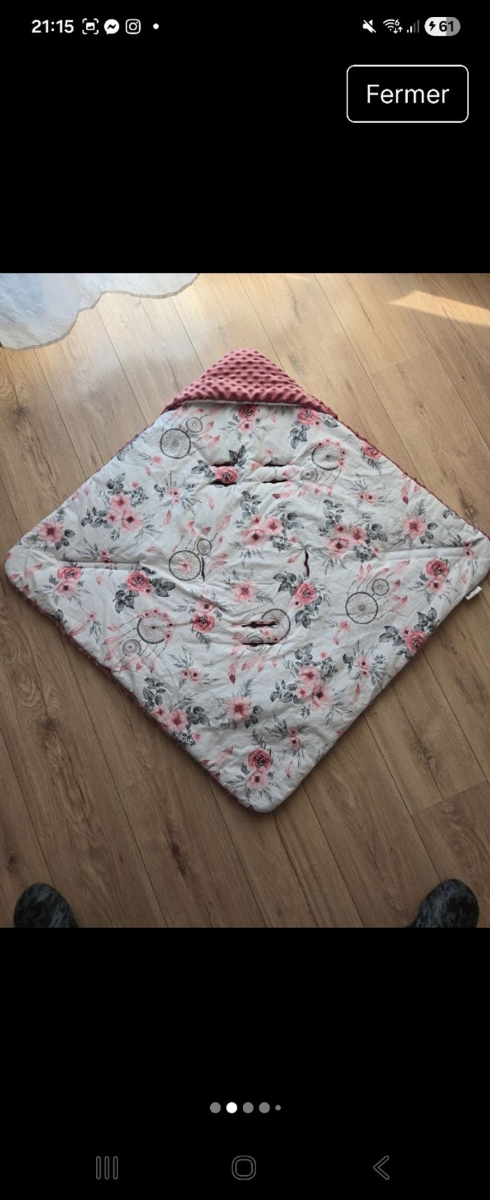 Plaid d’emmaillotage Jukki - photo numéro 2