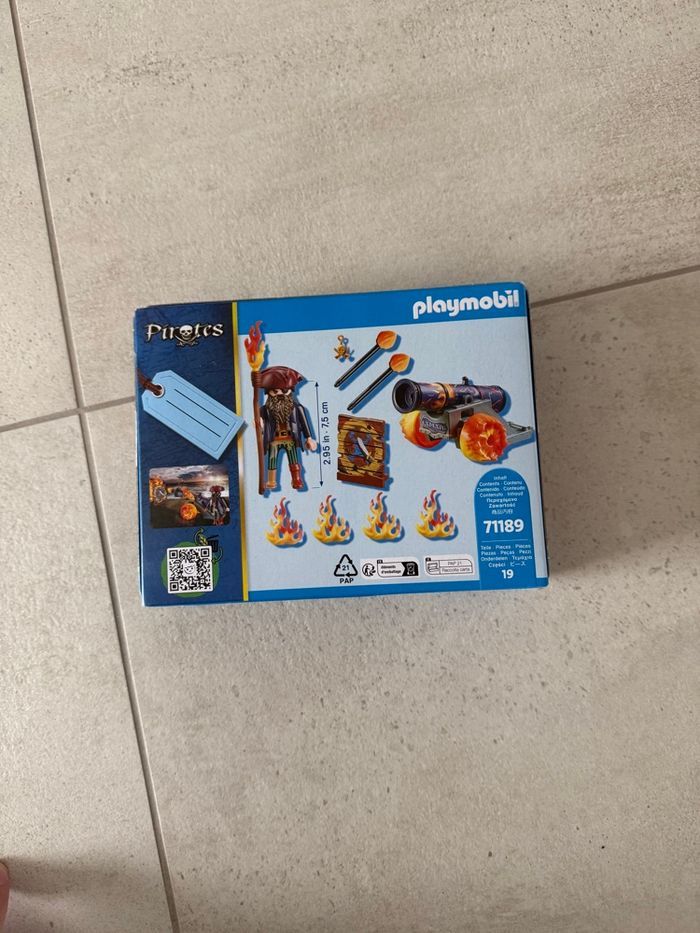 Playmobil 71189 pirates et canon de feu - photo numéro 2