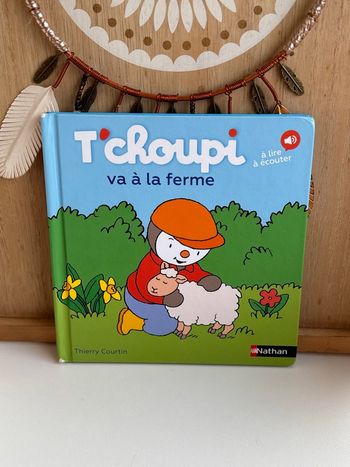 Livre tchoupi à la ferme 