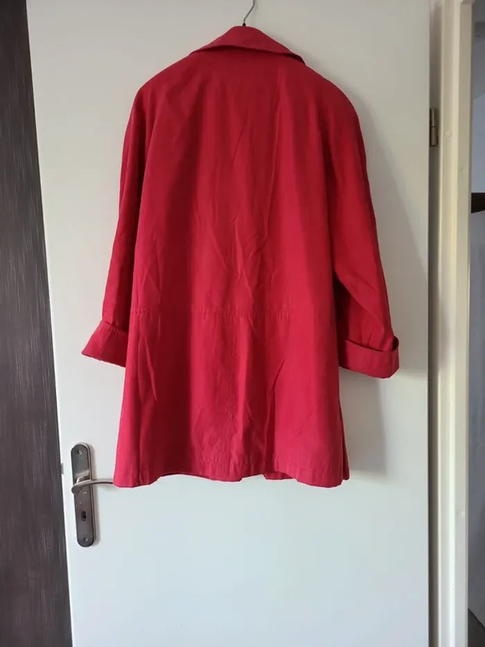 Veste vintage framboise - photo numéro 4