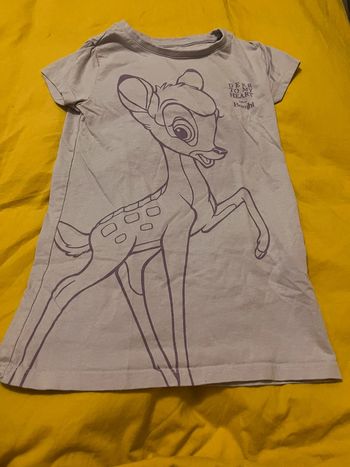 Chemise de nuit fille 4 ans bambi Disney
