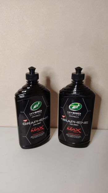 Cire voiture au graphene turtle wax lot