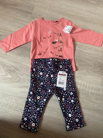 Ensemble legging chaud et t shirt manche longue sergent major