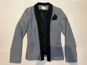 Veste smoking pied de poule