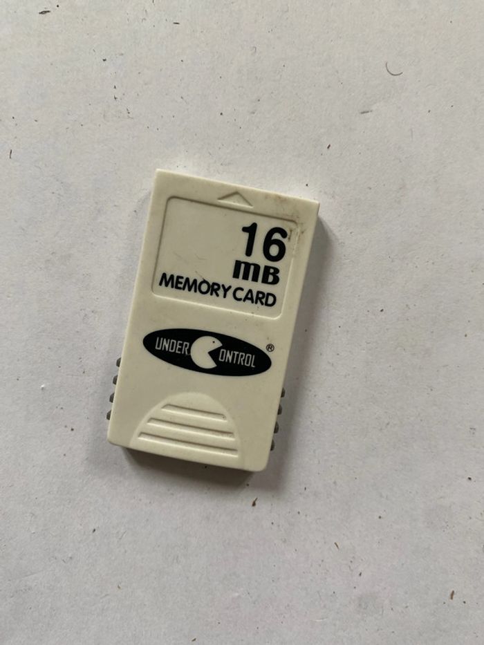 Memory card under control