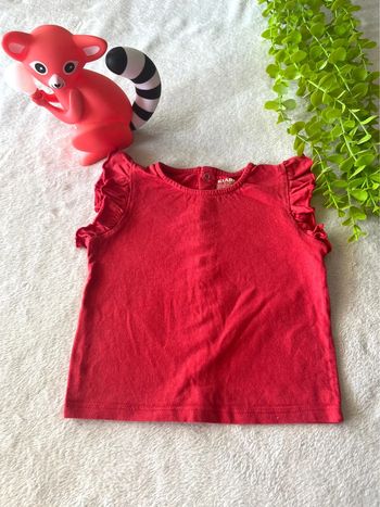 Très beau tee shirt à courte manche bébé fille
