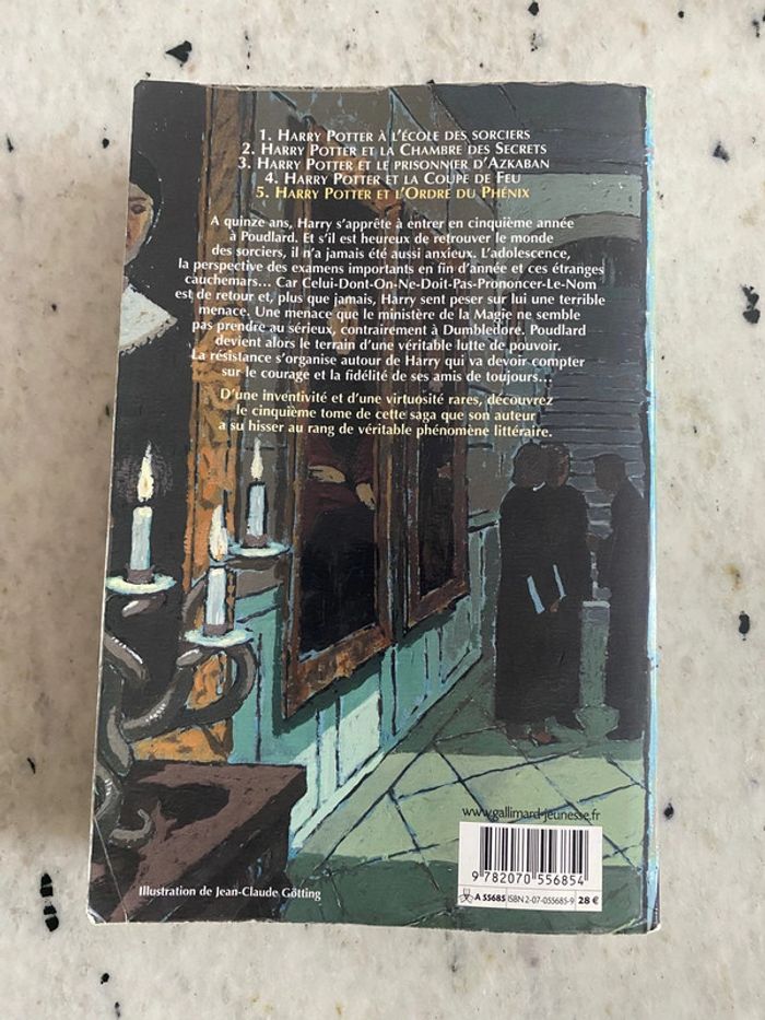 Livre Harry Potter et l’ordre du phénix - photo numéro 3