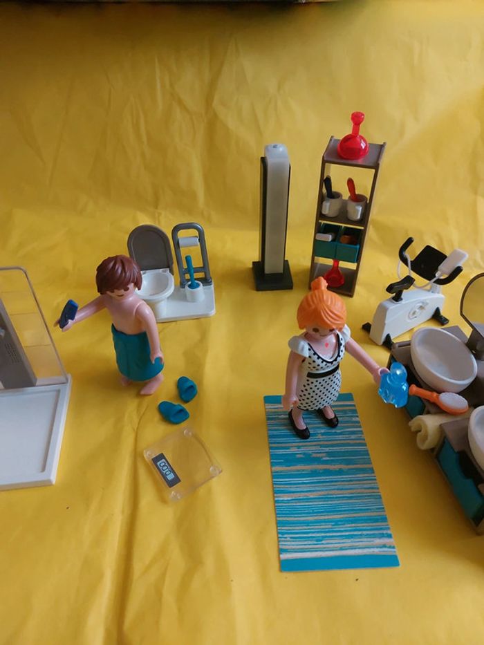 Playmobil N°9268 Salle de bain avec douche a l'italienne Complet - photo numéro 5