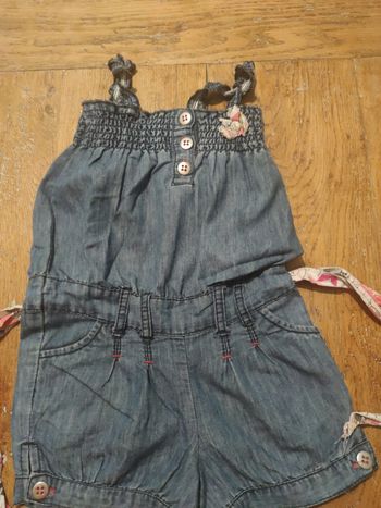 Combinaison short 24 mois kiabi