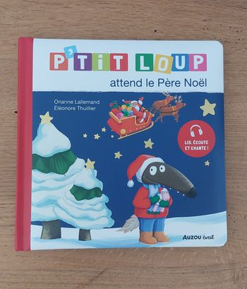 P'tit Loup attend le père Noël - Auzou éveil 