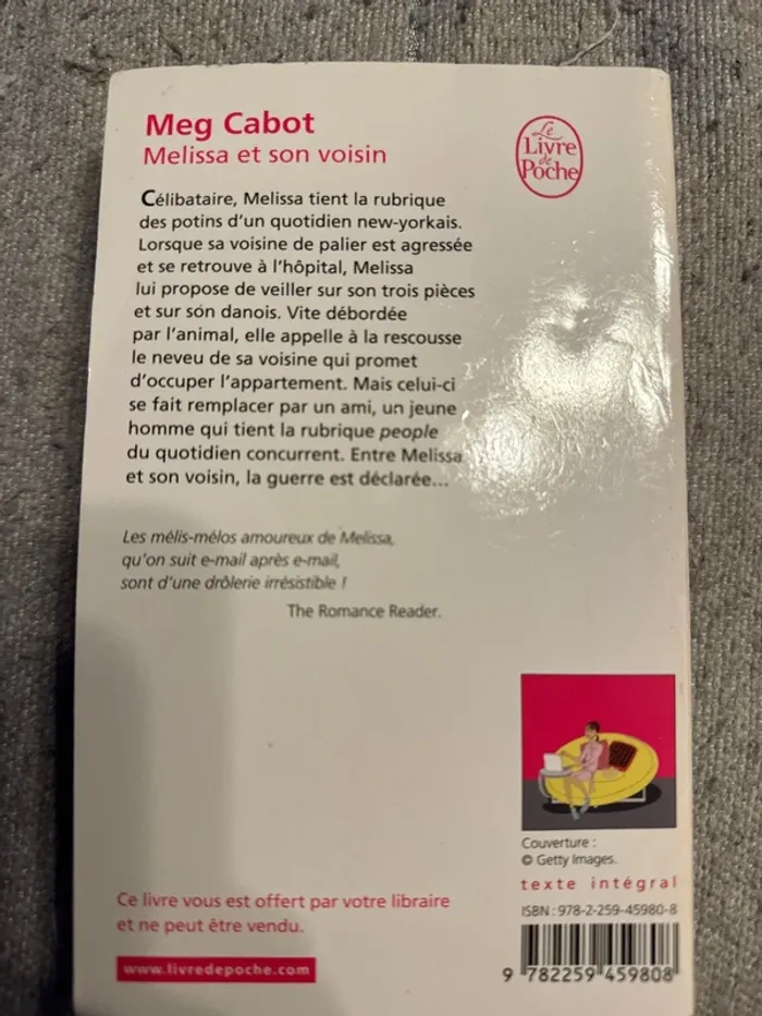 Melissa et son voisin Meg Cabot - photo numéro 3
