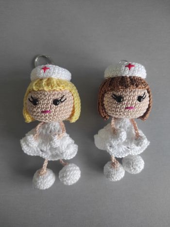 Porte clé infirmière