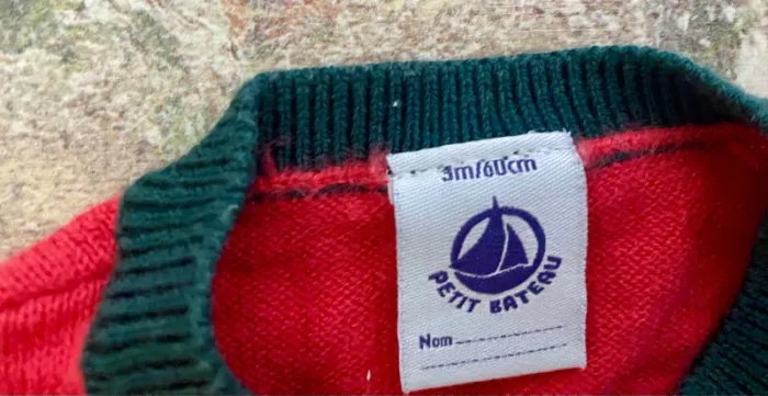 Gilet petit bateau 3 mois - photo numéro 3