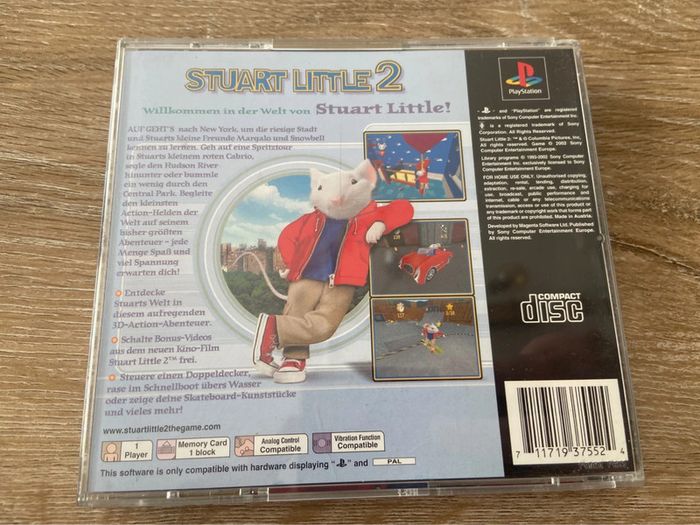 Stuart little 2 ps1 pal deutsch - photo numéro 4