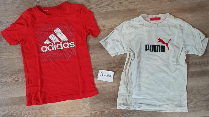Lot de t-shirts de sport 8 ans bon état - photo numéro 3