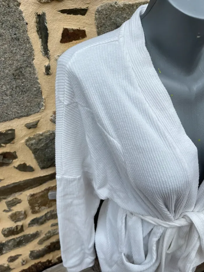 Robe de chambre blanche - Pour moi - photo numéro 3