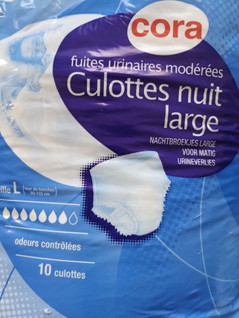 Culottes fuites urinaires