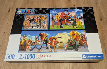 3 puzzles One Piece Clementoni 