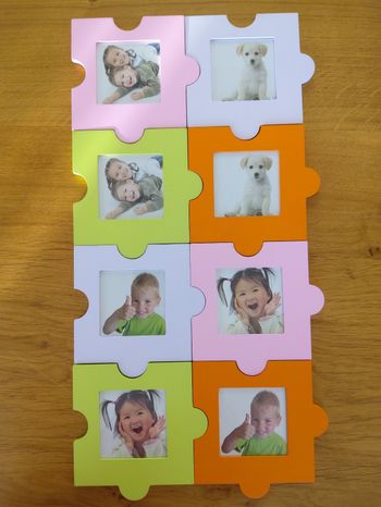 Cadres photos puzzle