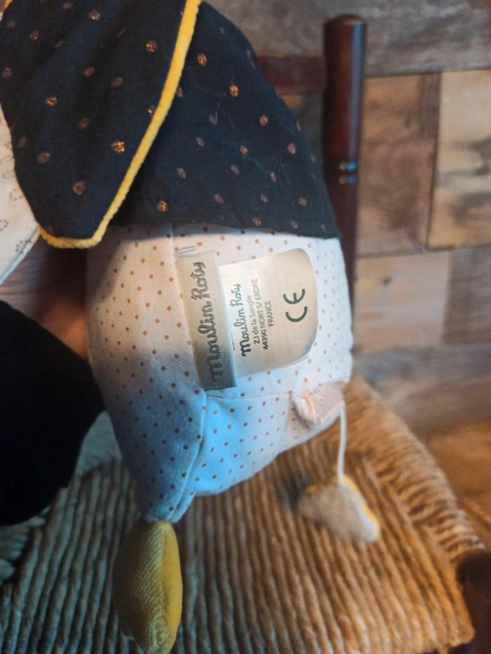 peluche hibou musical moulin roty il était une fois tbr - photo numéro 7