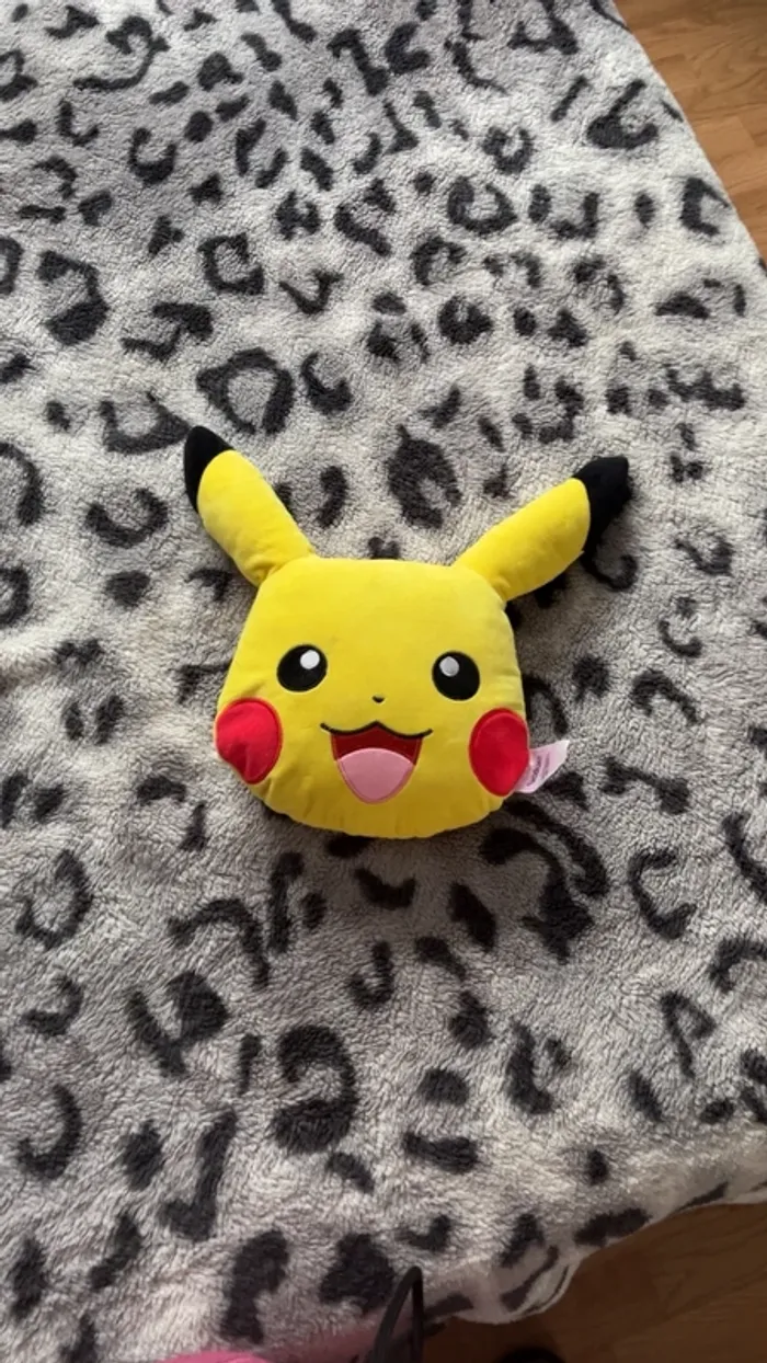 Coussin pikachu (petit )