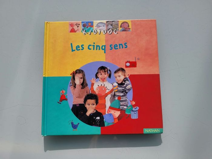Livre animé Kididoc 👃 Les Cinq sens👂 - photo numéro 2