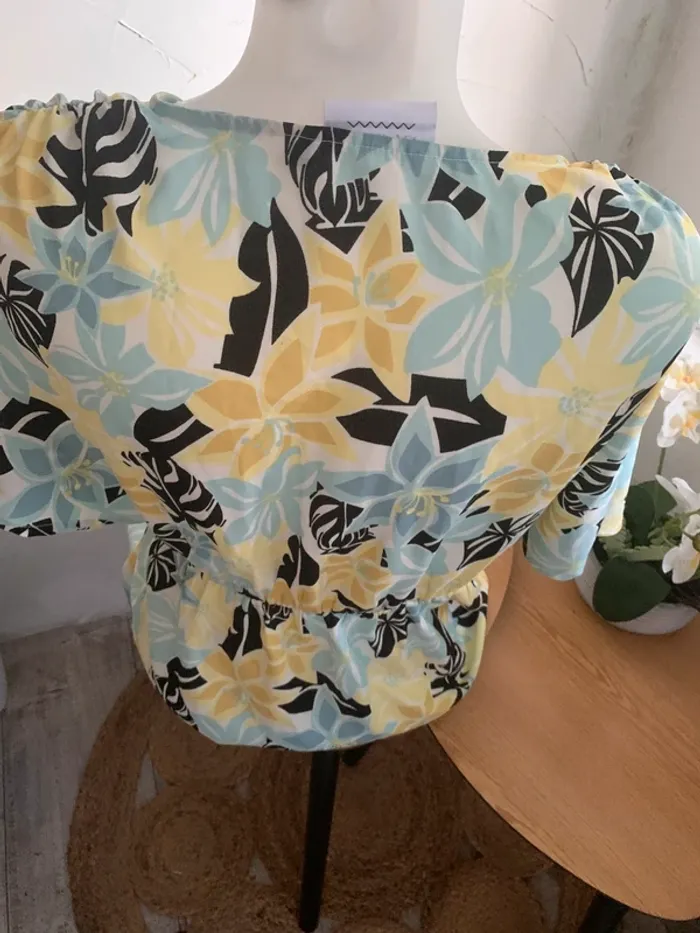 Blouse La City manches courtes taille 40 - photo numéro 4
