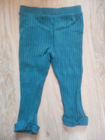 Legging bleu canard 3 ans