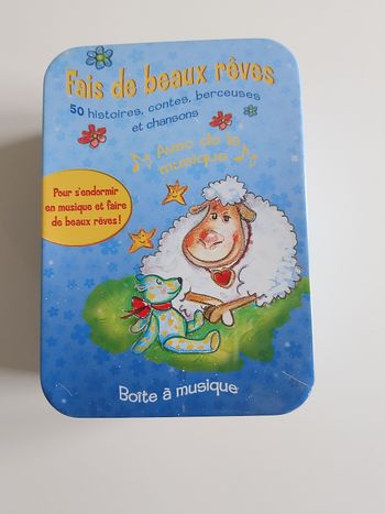 Fais de beaux rêves boîte à musique complet et fonctionne