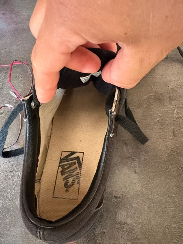 Basket femme Vans noire taille 36 - photo numéro 8